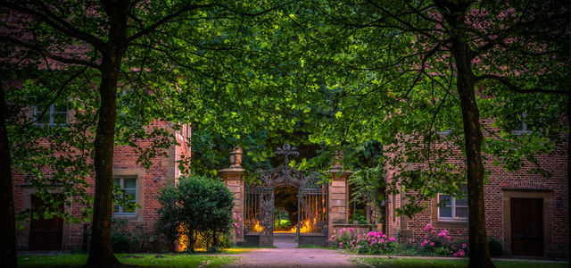 Eingang Kloster Bentlage